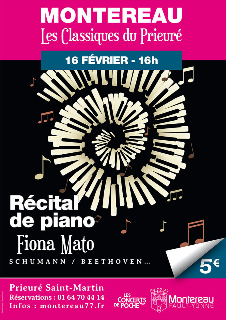 Image Les classiques du Prieuré : Récital piano de Fiona-Mato