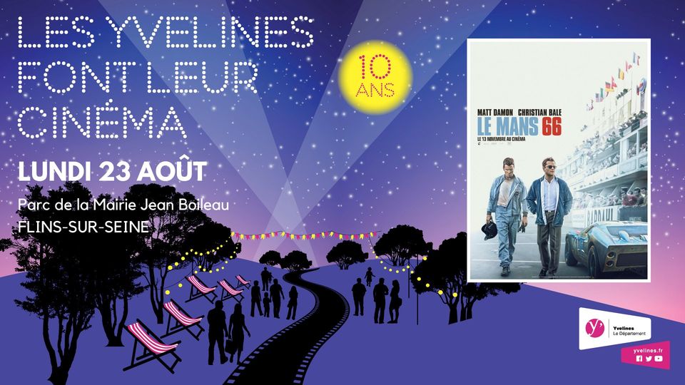 Image Les Yvelines font leur Cinéma - Le Mans 66 - Flins sur Seine