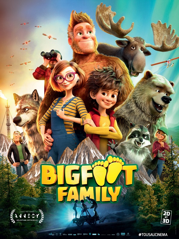 Image Projection en plein air du film : Bigfoot Family