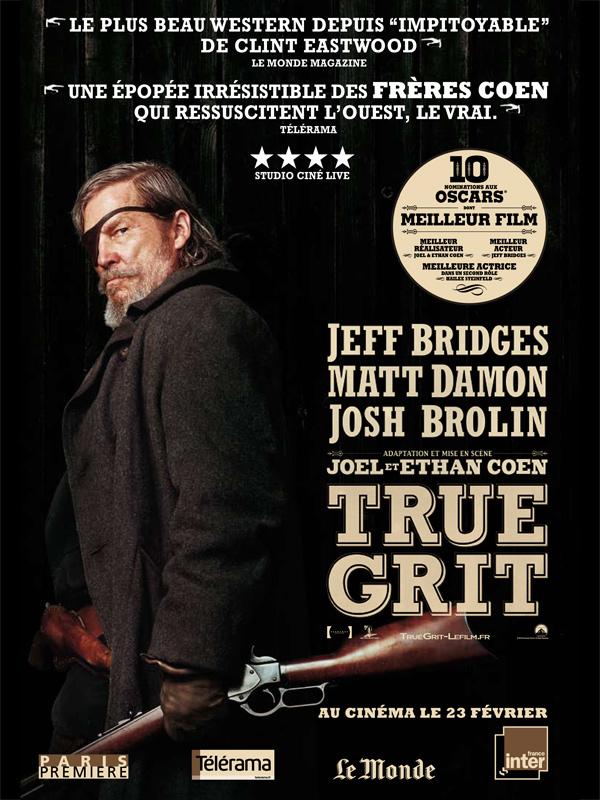 Image Projection en plein air du film : True Grit